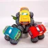 Cartoon Car Plush Toy for Boys – Birthday & Children’s Day Gift