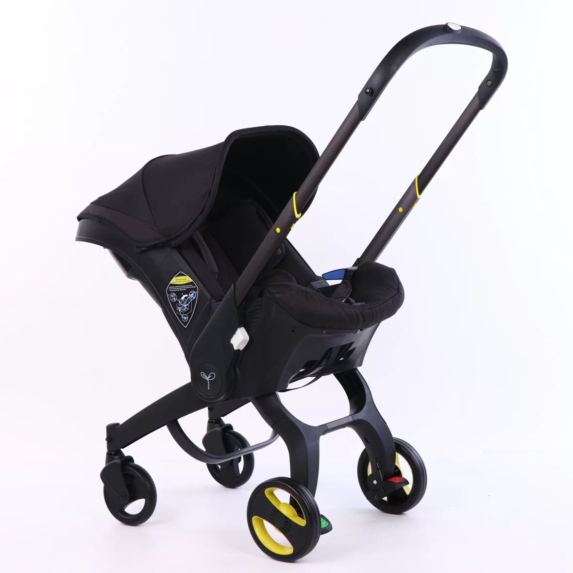 4-in-1 Baby Stroller with Car Seat, Foldable Lightweight Pram for Newborns