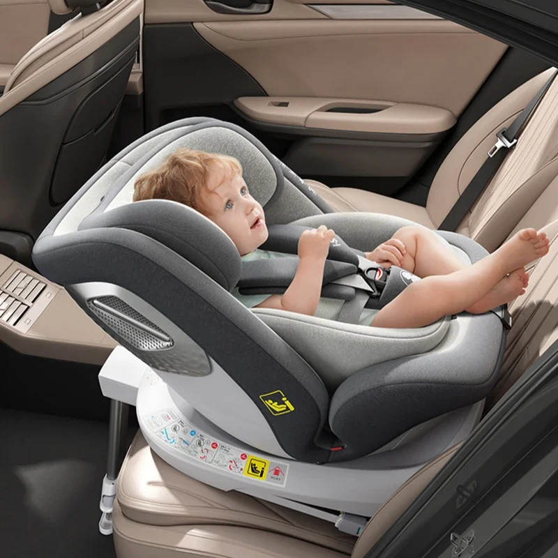 I-Size Baby Car Seat with ISOFIX | 0–12 Years Adjustable Child Safety Seat